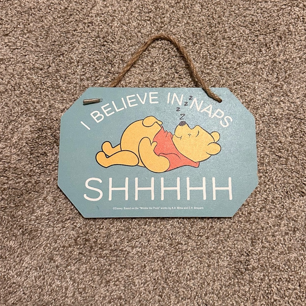 Winnie the Pooh 2-Sided Sign